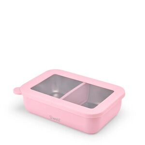 S'well Peony Pink Stainless Steel Bento Box for Food Prep